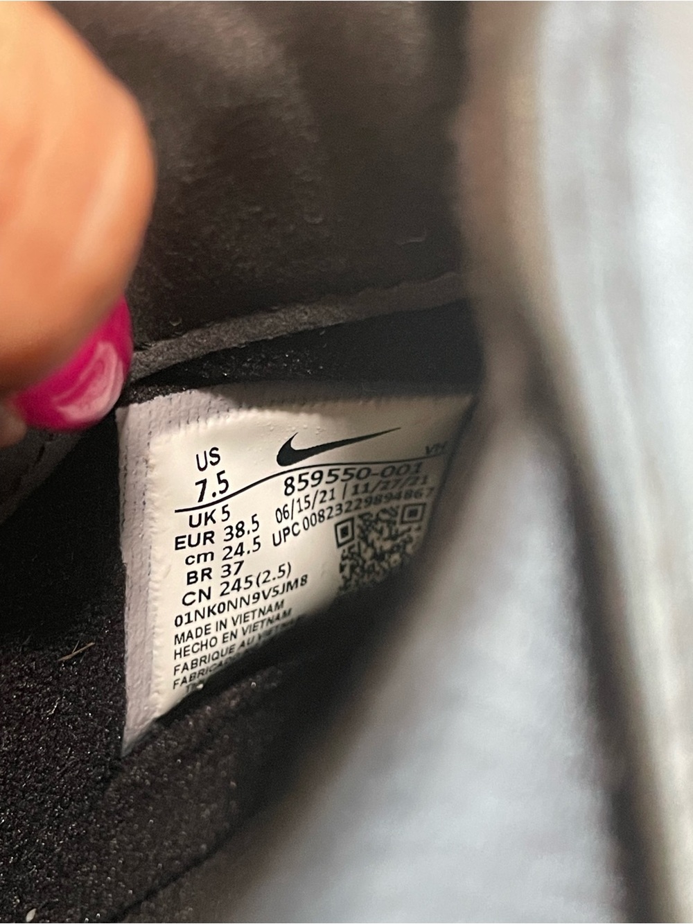 Nike Air Max Thea Mid Wm 7.5 - Picture 2 of 8